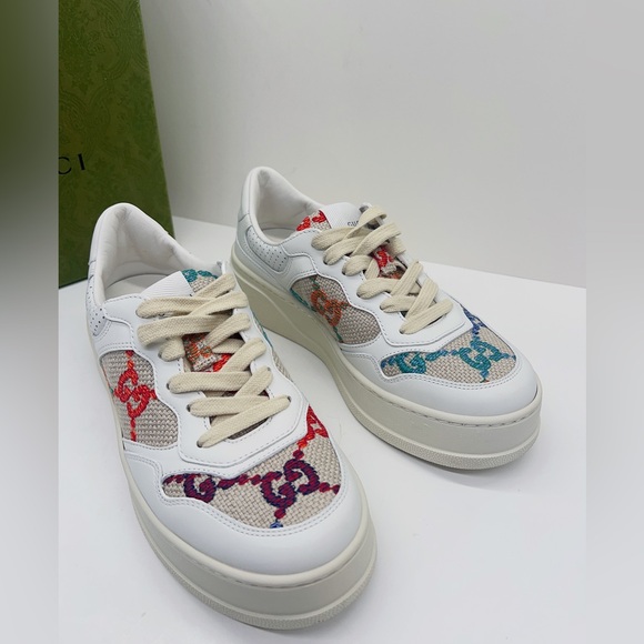 Gucci GG panelled sneakers - Picture 2 of 13